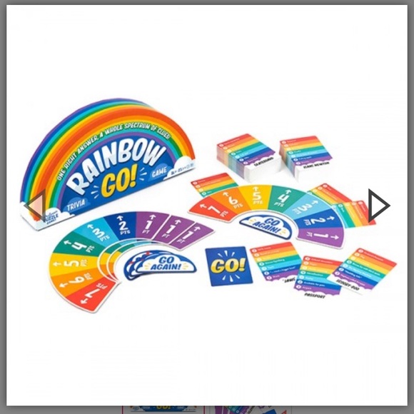 Rainbow Go family trivia game brand new in box. Ages 8+ and 3-9 players! - Picture 5 of 6